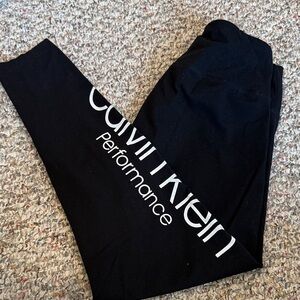 Calvin Klein Black Performance Tights